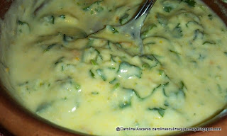 Cilantro Yellow Pepper Yogurt Sauce 