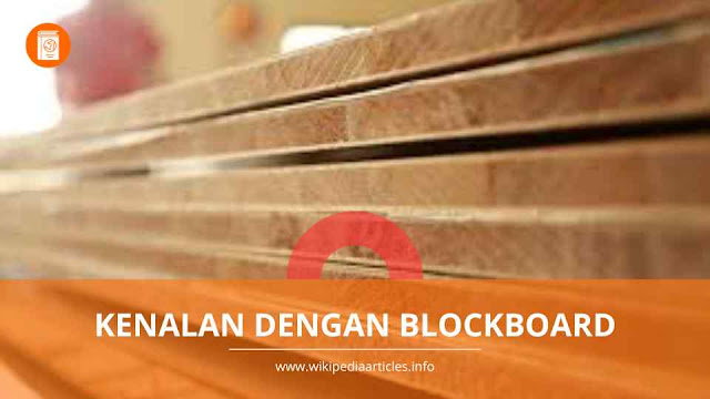 Karakteristik Papan Blockboard