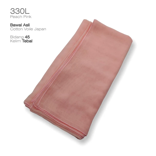 Bawal asli no.1 cotton voile Japan kelim tebal