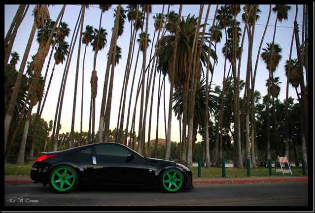 350Z Nissan Takata Green