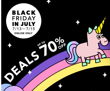 Forever 21 Black Friday in July Up To 70% Off
