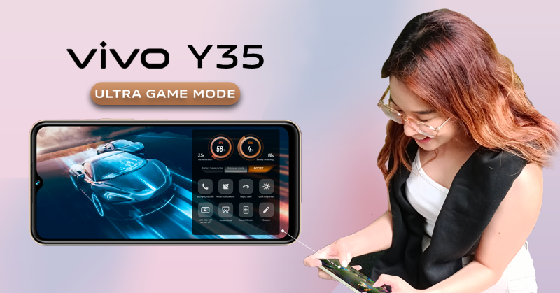 The ultra-game mode of vivo Y35