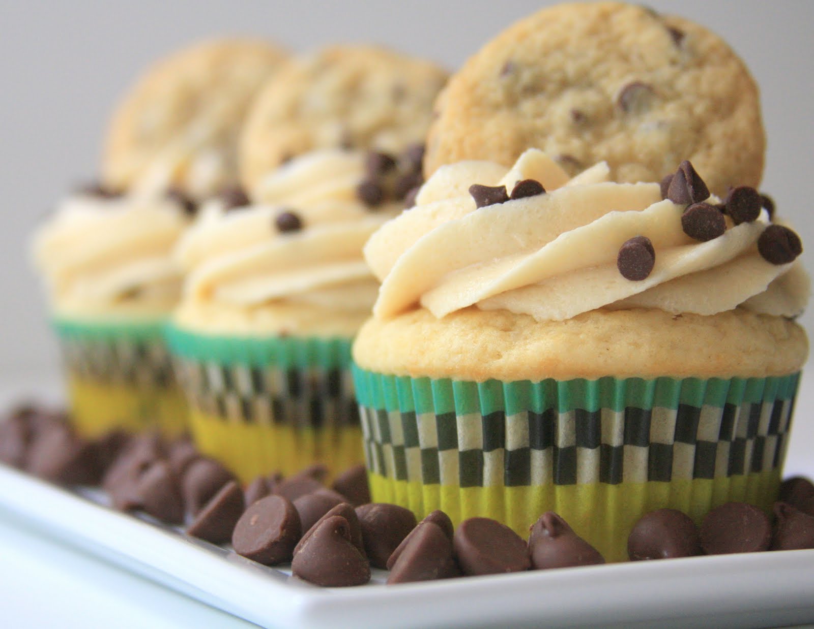 Homemade Chocolate Chip Cupcakes