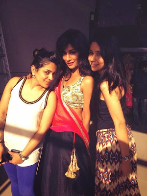 Chitrangda Singh shoots with Munna S