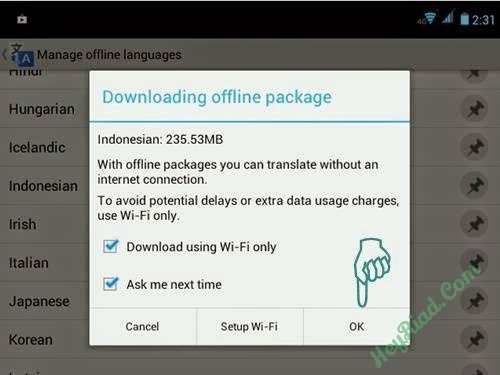  Menggunakan google translate secara offline atau tanpa koneksi internet gotong royong sangat Cara Menggunakan Google Translate Offline di Android