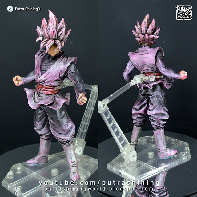 Dragon Ball Z Son Goku Vinyl Custom Paint by Putra Shining