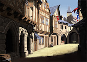 Some of Tengrens settings for Pinocchio are inspired by medieval european . (medieval town concept)