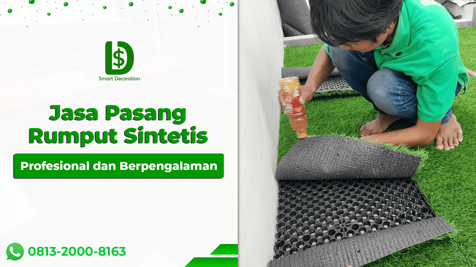 Profesional dan Berpengalaman dalam Jasa Pasang Rumput Sintetis