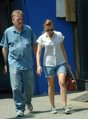 Scarlett Johansson with her father Karsten Olaf Johansson