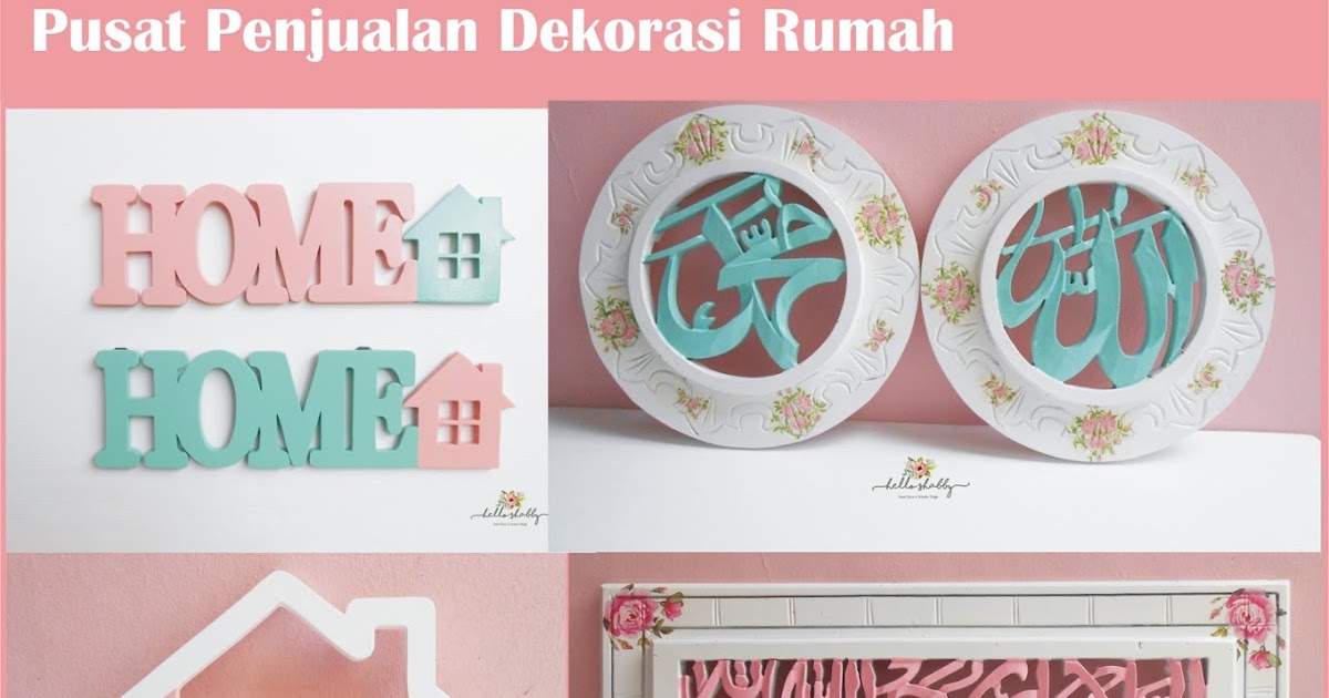 Pusat Toko Aneka Pernak Pernik Shabby Chic Untuk Hiasan 