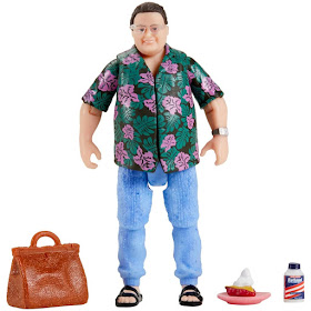 San Diego Comic-Con 2020 Exclusive Jurassic Park Barbasol Dennis Nedry Action Figure by Mattel x Entertainment Earth