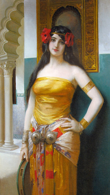 Arab Beauty,Léon François Comerre, orientalism