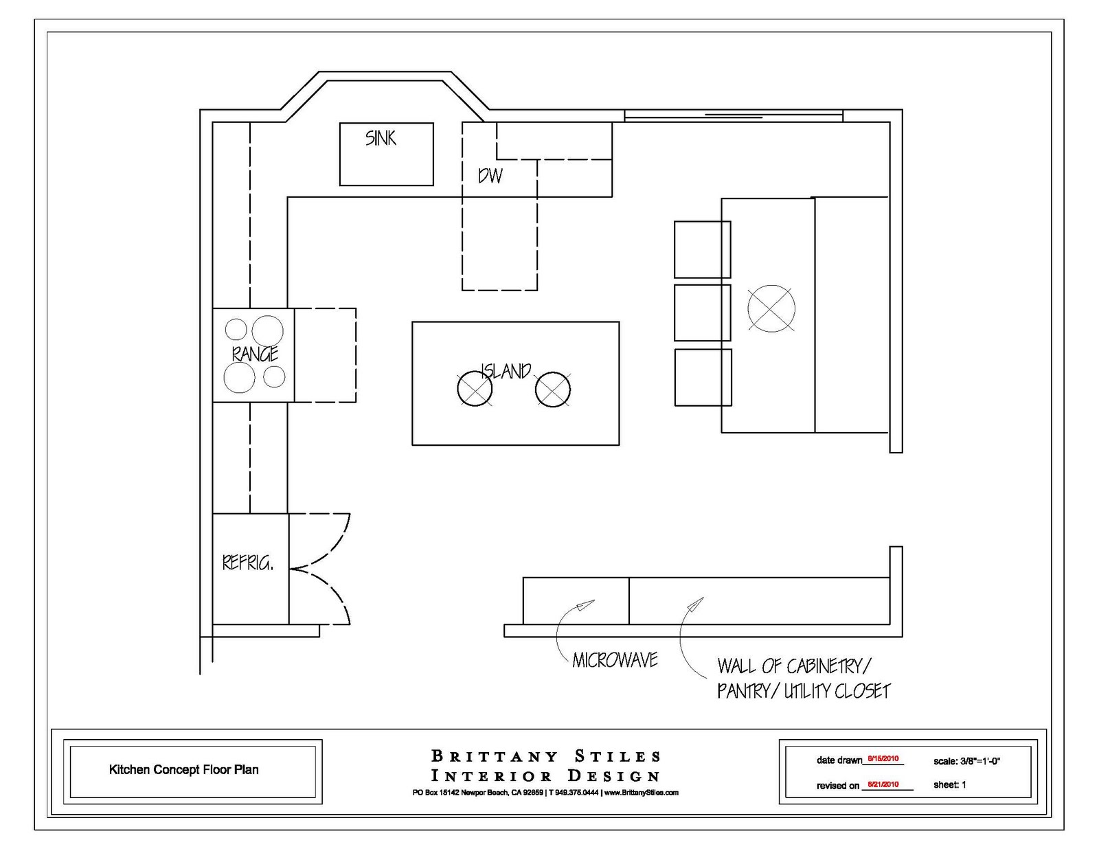 Layout Kitchen