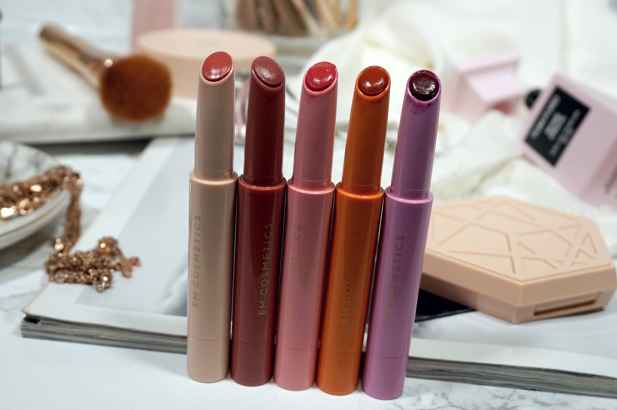 Em Cosmetics Lip Cushion Tinted Lip Luminizer Review and Swatches