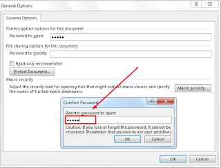 Cara Memberikan Password pada Semua Versi Microsoft Word