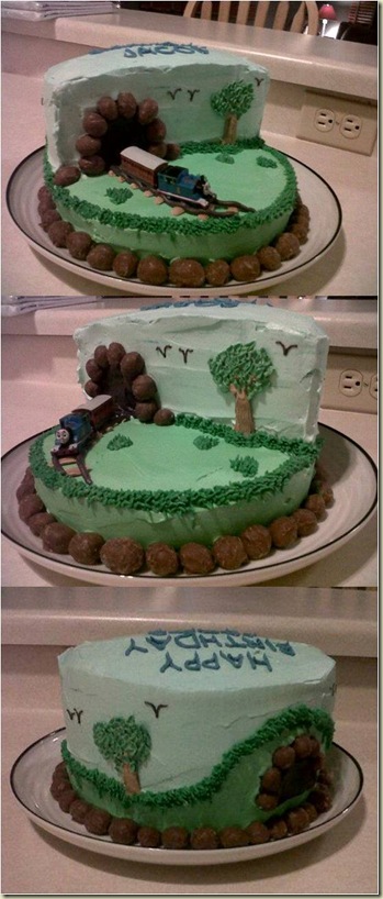 Thomas cake finished