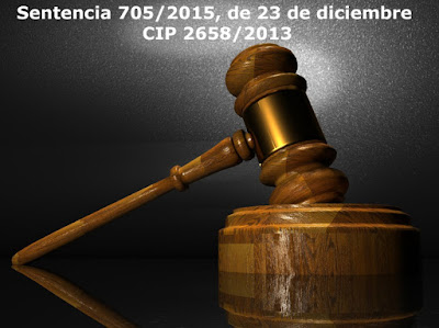 sentencia 705/2015 de los gastos de hipoteca