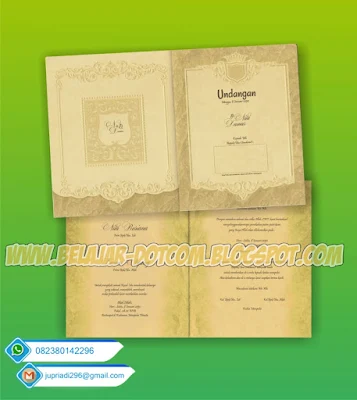 Download Settingan Undangan ERBA 8811 Format CorelDRAW