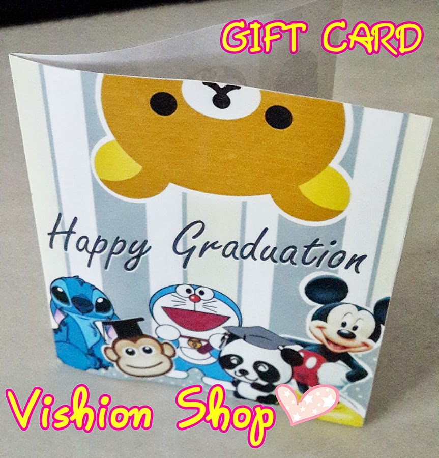 Boneka Wisuda Murah: Contoh Gift Card (Kartu Ucapan)