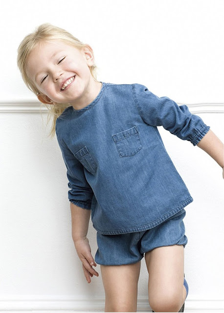 Total look denim #Pihaluu #ministyle #modaniña #PilarBatanero