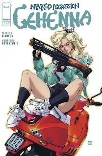 Portada de Gehenna: Naked Aggression #1, cómic de acción y venganza de Image Comics con arte de Maurizio Rosenzweig.