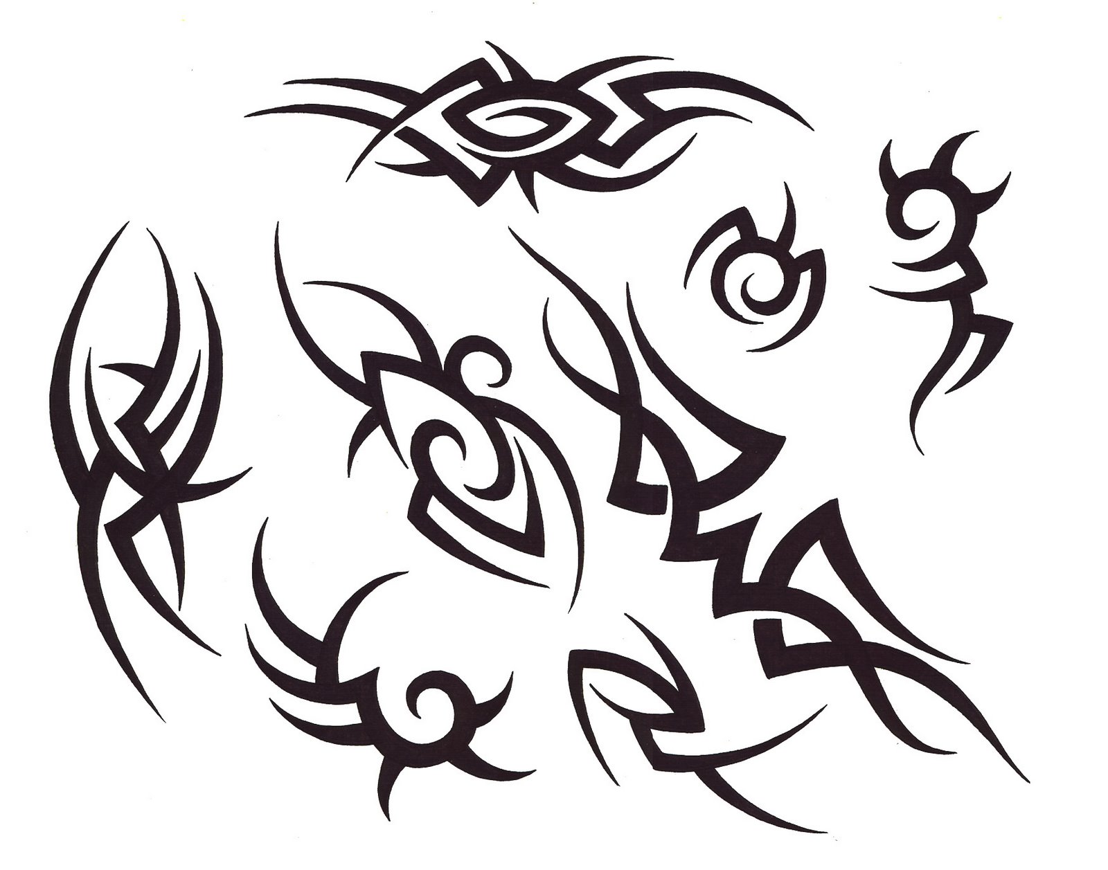 tattoos designs » tribal tribal tattoo design