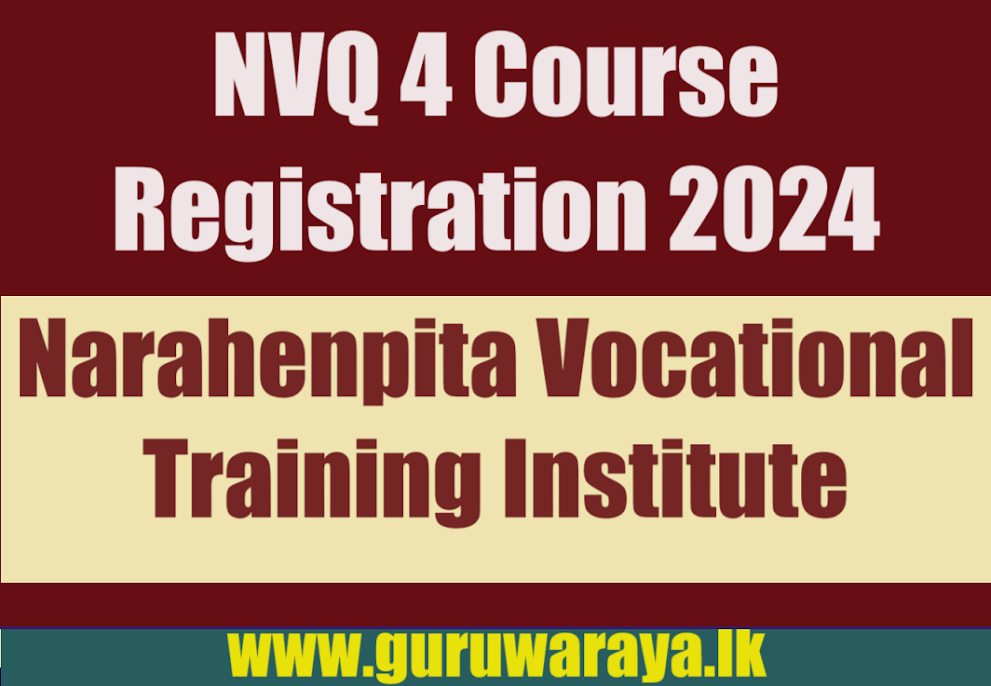 NVQ Courses - Narahenpita VTI