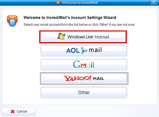 Configure Hotmai in Incredimail