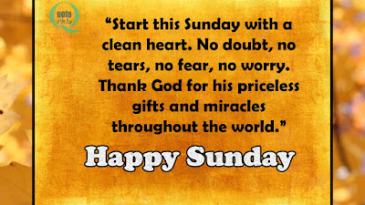 Happy Sunday Quotes Images