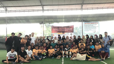 HIMAGA Lhokseumawe Aceh Utara Sukses Adakan Kegiatan Turnamen Futsal Keluarga HIMAGA Cup III