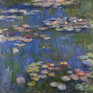 Monet Water Lilies painting