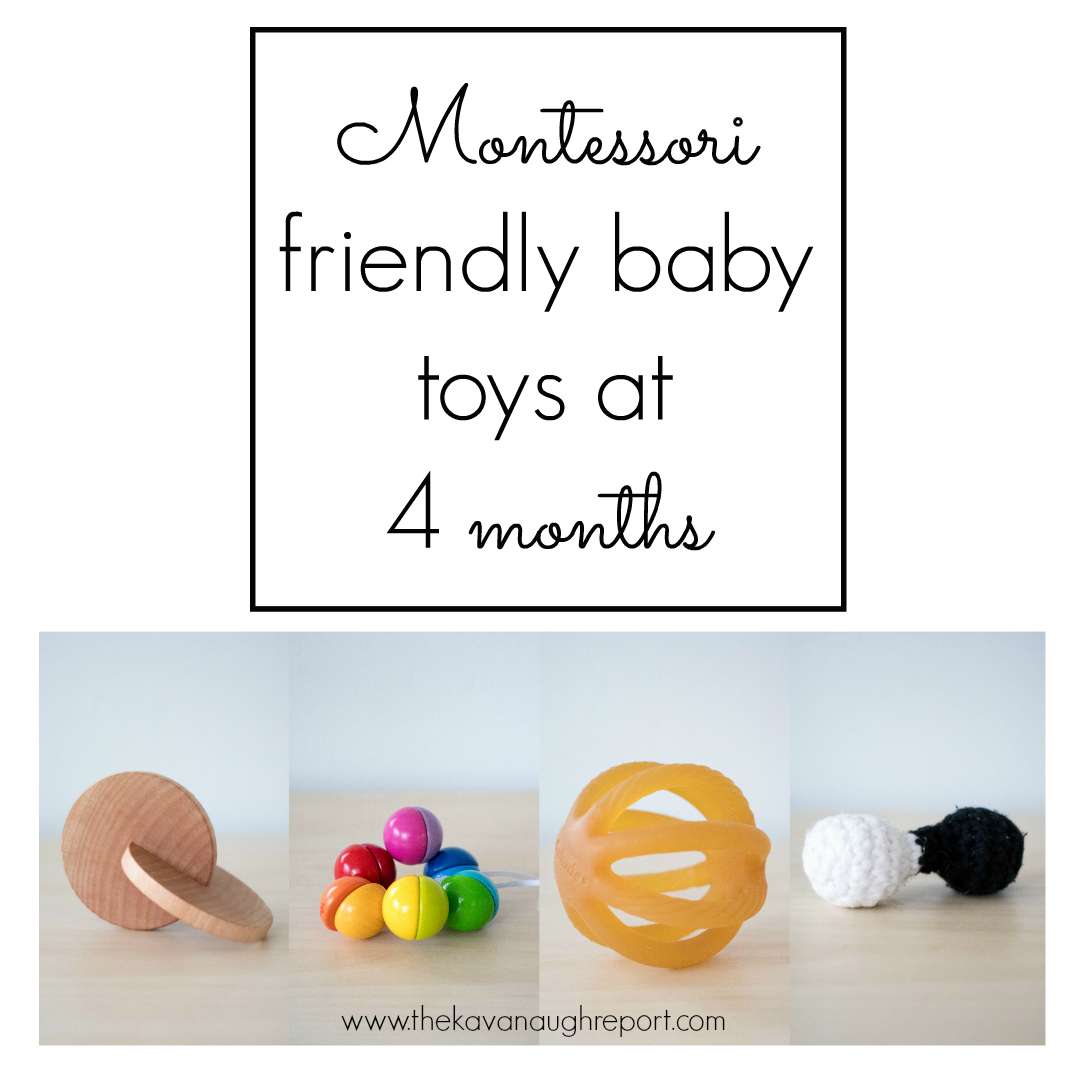 Montessori Friendly Baby Toys At 4 Months