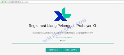 Registrasi Ulang Kartu XL Axis