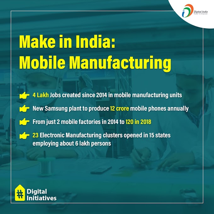 Make in India - Largest Mobile manufacturing unit in Noida