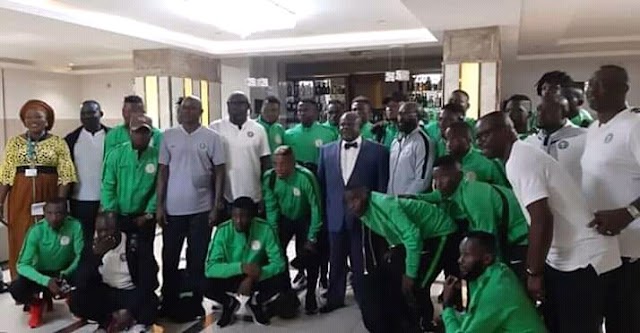 Eagles B lands in Dakar for WAFU Cup of Nations