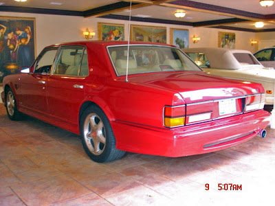 Bentley Turbo RT Mulliner in Red