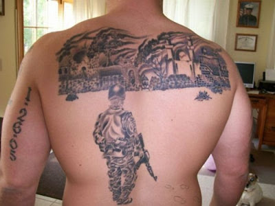 Military tattoos are tattoos that incorporate army, navy or air force logos