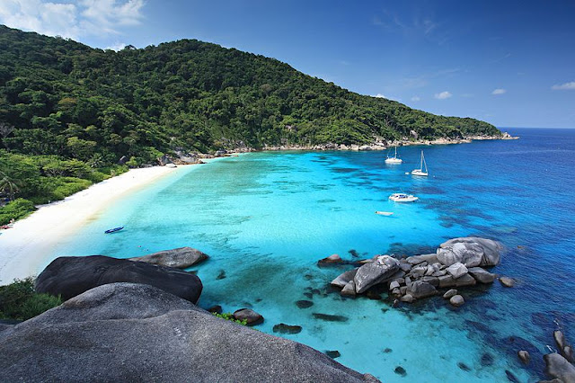 Las Islas Surin están ubicadas en el parque nacional de Mu Ko Surin