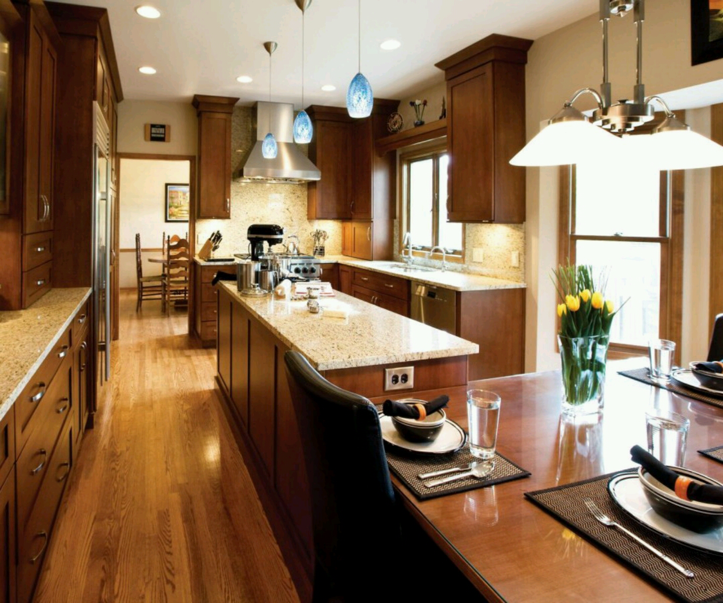  New home designs latest Kitchen cabinets designs modern 