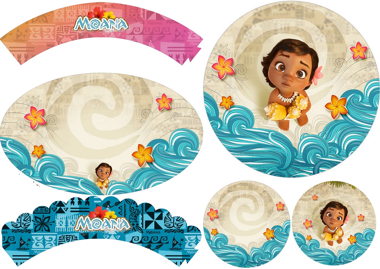 Moana Baby Free Printable Cupcake Toppers And Wrappers Oh My Baby Moana Baby Free Printable Cupcake Toppers And Wrappers Oh My Baby