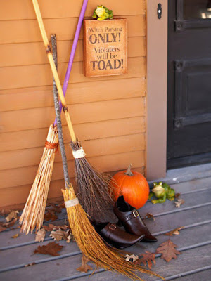 Ideas para decorar la puerta de entrada en Halloween