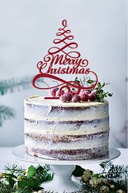 Christmas Toppings Cake