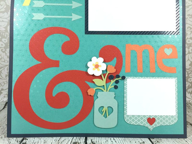 Cricut Artistry You & Me layout