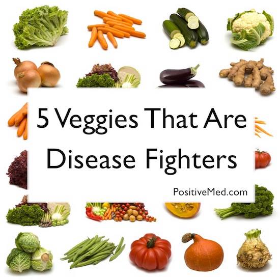5 Veggies that are Disease Fighters 