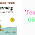 Hackers Toeic Listening Actual Tests - Test 06