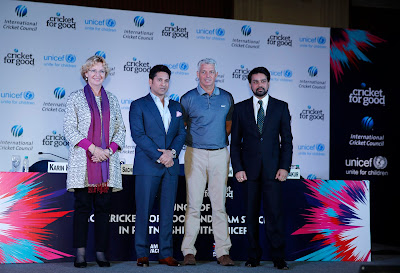 ICC Launches Team Swachh Campaign and Cricket For Good