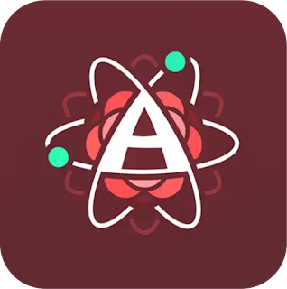 logo aplikasi game kimia atomas