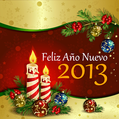 Postales gratis con mensaje Feliz Año Nuevo 2013