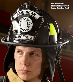 LION American Legend X Fiberglass Helmet, NFPA