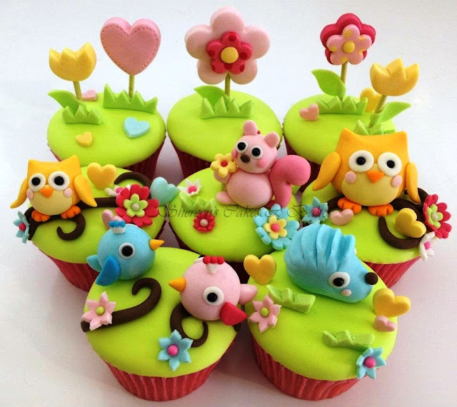 CUP CAKES DE ANIMALITOS